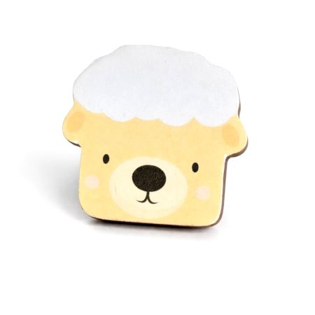 Kids Handmade Acacia Wood Sheep Drawer Knob